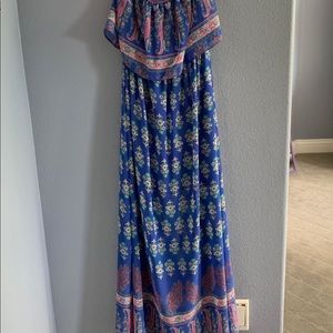 Strapless Maxi Dress